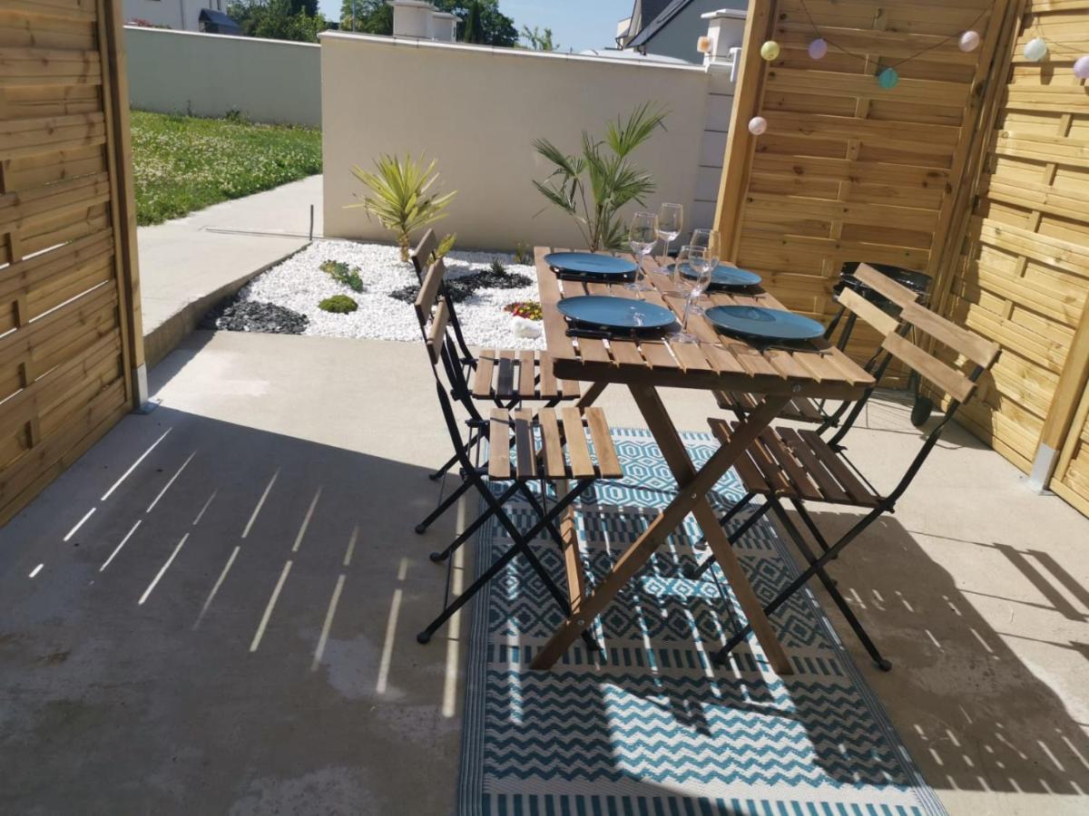 Les Pommiers Duplex Cosy Tout Confort Dans Maison Neuve Avec Terrasse Entree Independante 5 Mn De Bayeux Et 10 Mn Plage Du Debarquement Sommervieu Eksteriør bilde