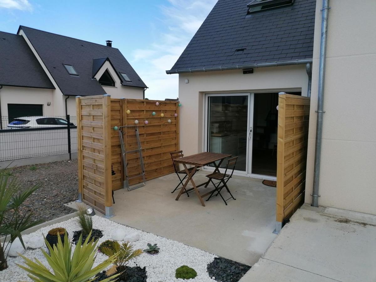 Les Pommiers Duplex Cosy Tout Confort Dans Maison Neuve Avec Terrasse Entree Independante 5 Mn De Bayeux Et 10 Mn Plage Du Debarquement Sommervieu Eksteriør bilde